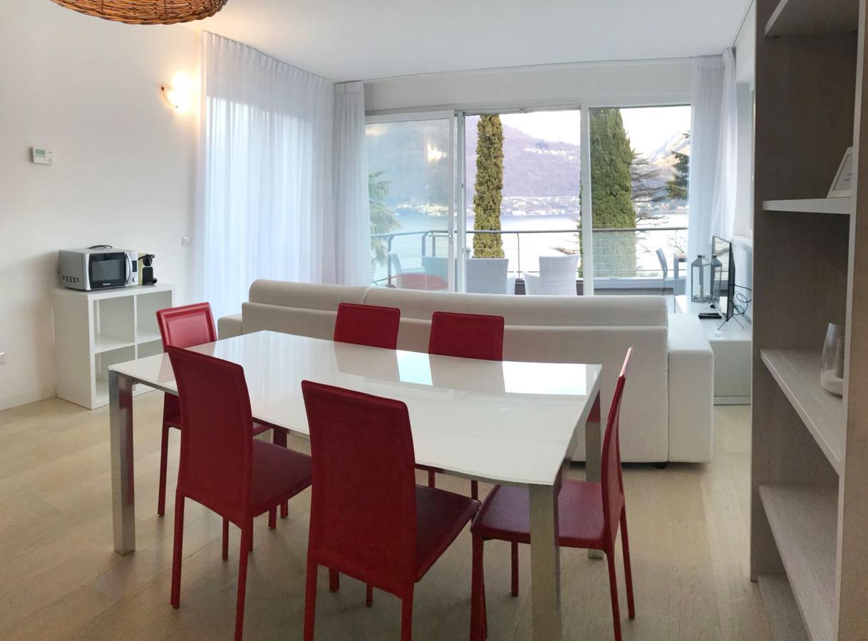 Baia Blu - Luxury Apartments With Pool Cremia Kültér fotó